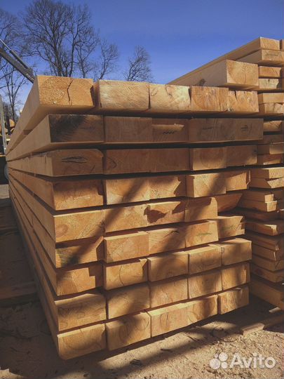 Строительный Брус из сосны