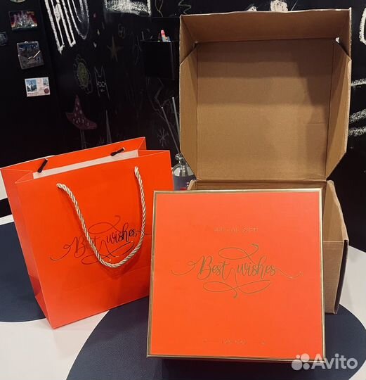 Бокс подарочный (термокружка + полотенце)