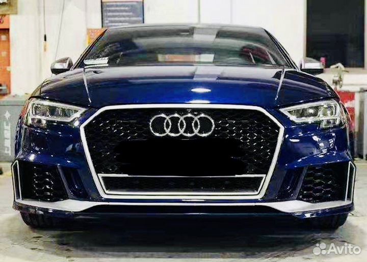 Передний бампер Ауди А3 S3 RS3 8V