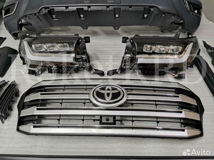 Рестайлинг Toyota Land Cruiser 200 в 300 модель F7