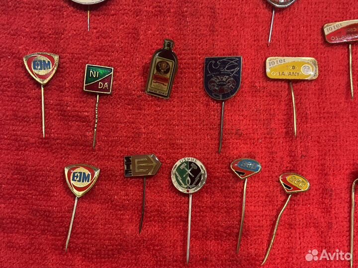 Значки времен СССР разные, зарубежные