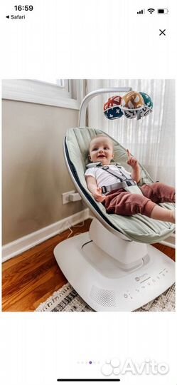 Электронные качели 4 moms mamaroo 5.0 new