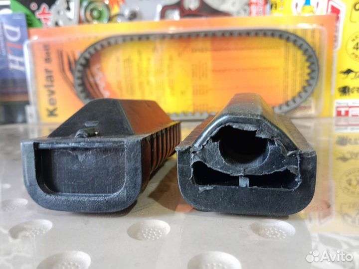 Резиновые подножки водителя на мопед