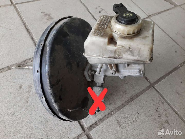 Вакуум главный тормозной вольво s70