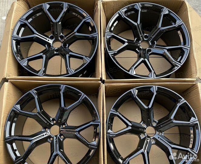Диски R22 741 Style Black X5 G05 F95 X6 G06 F96