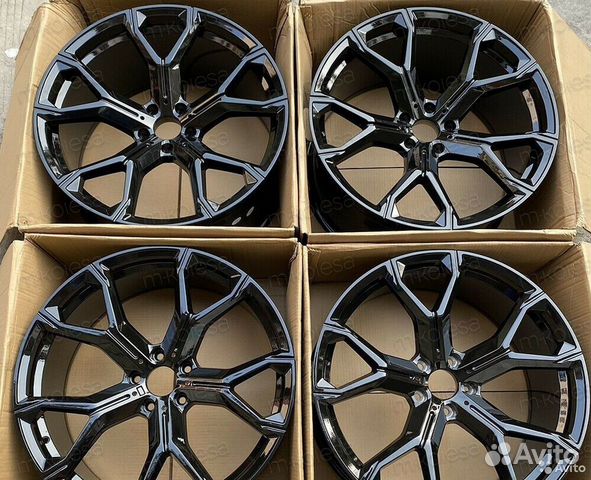 Диски R22 741 Style Black X5 G05 F95 X6 G06 F96
