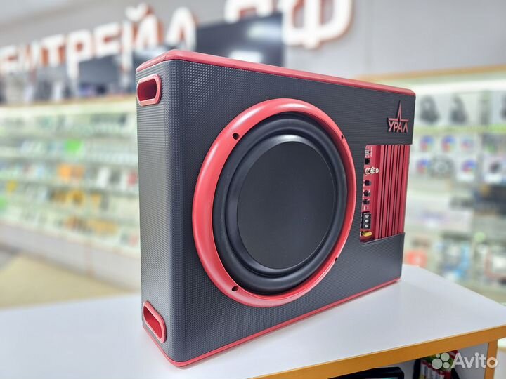 Автосабвуфер активный урал ас-У12А