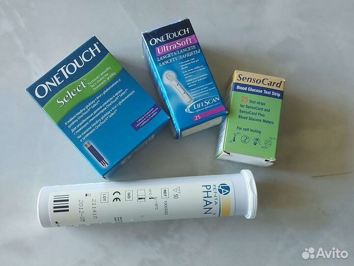 Тест полоски one touch select