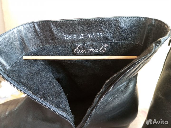 Сапоги женские натуральная кожа 39