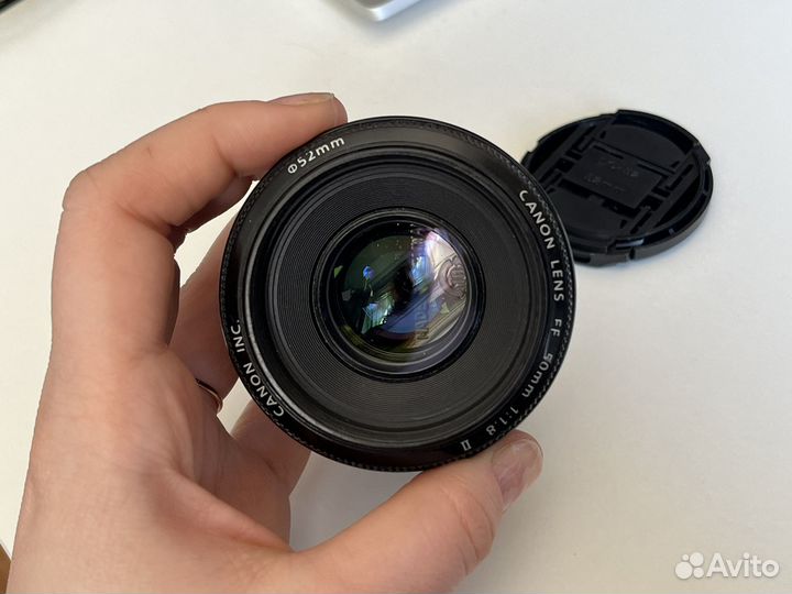 Объектив Canon EF 50mm 1.8