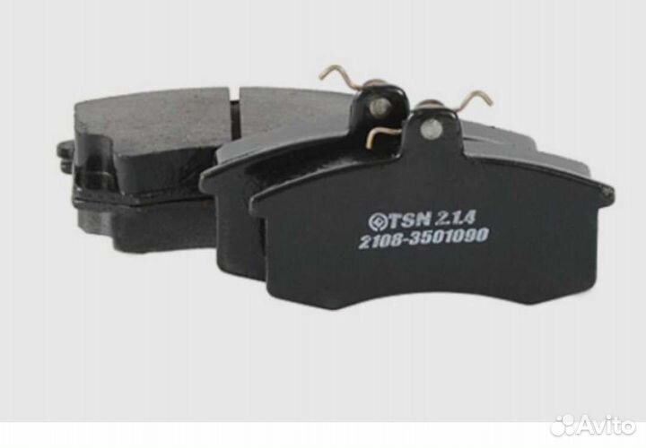 Тормозные колодки передние ваз