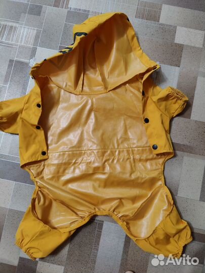 Комбинезон дождевик для собаки