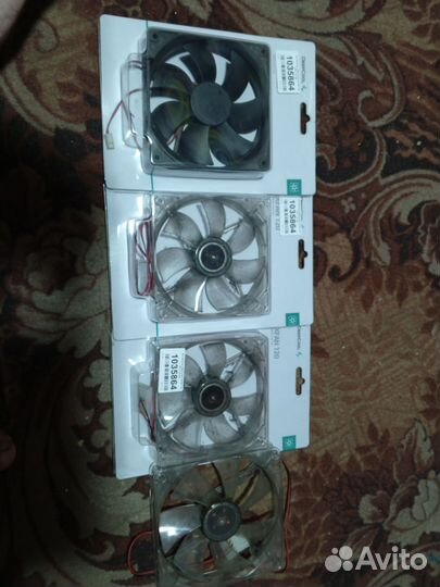 Корпусные вентиляторы 120мм