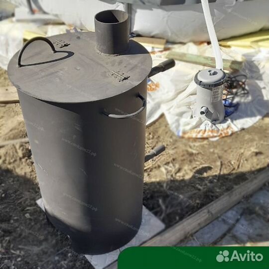 Печь для бассейна (змеевик нержавейка)