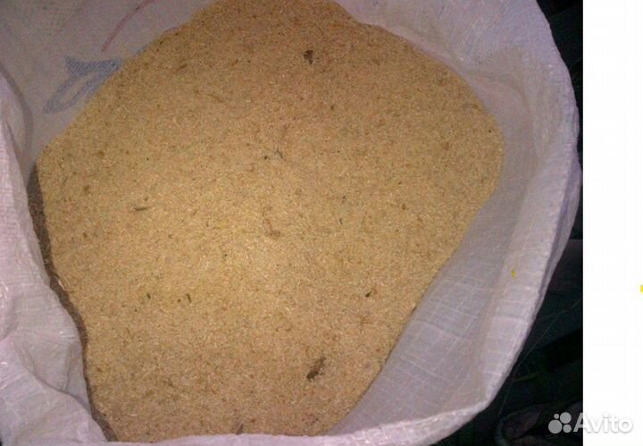 Опилки мелкие сухие в мешках 50л в Чехове