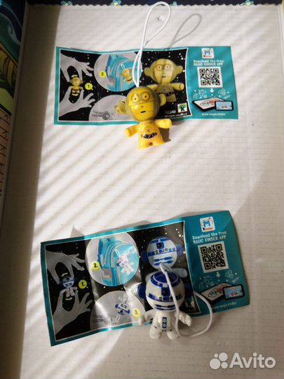 Киндер star wars, звёздные войны,DC,тролли, йода