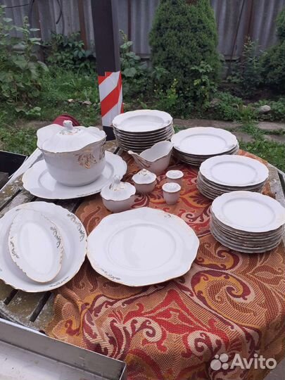Сервизы фарфор СССР