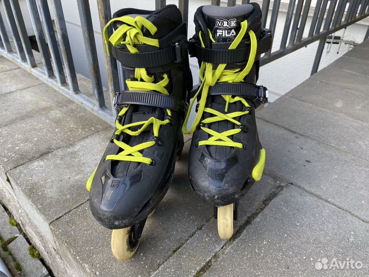 Роликовые коньки fila NRK Fun, размер 47 (31см)