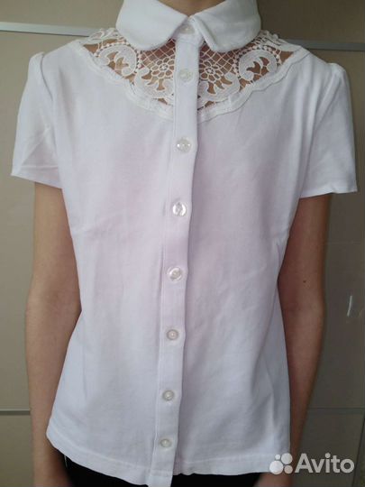 Блузка школьная