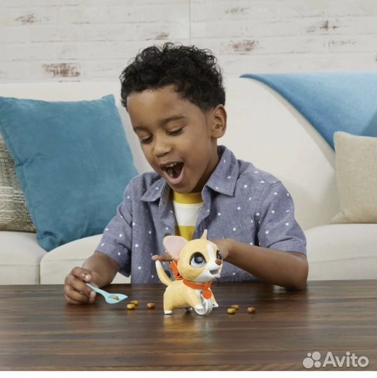 Игрушка собачка на поводке