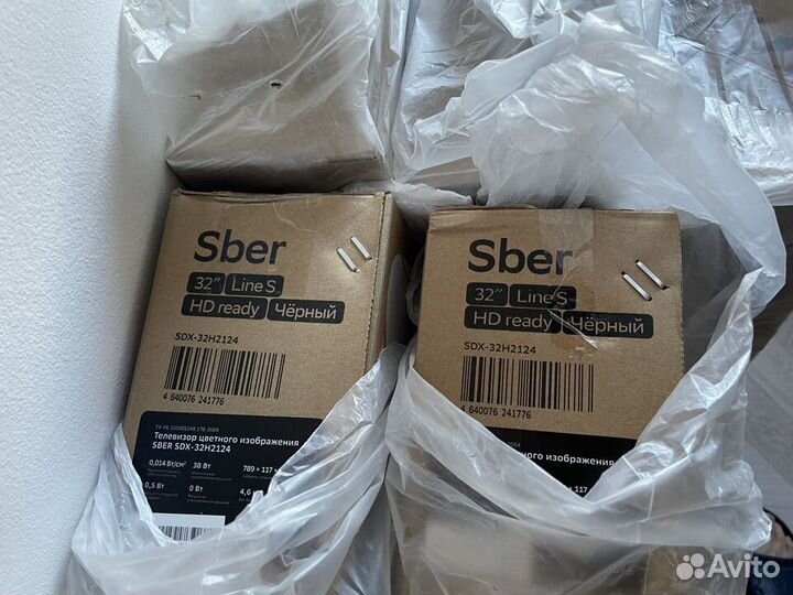 Телевизор Sber SDX-32H2124, 32