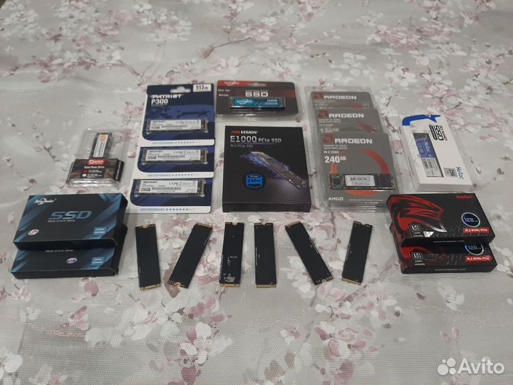 SSD и HDD SATA M.2 Nvme PCI-E (Опт и Розница)