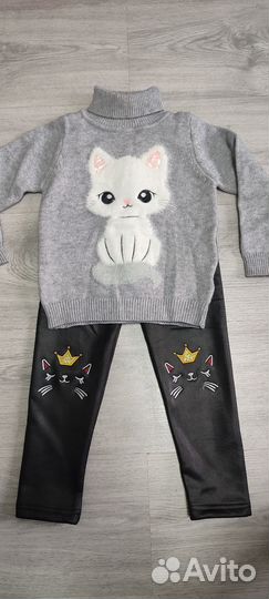 Огромный пакет вещей для девочки 98