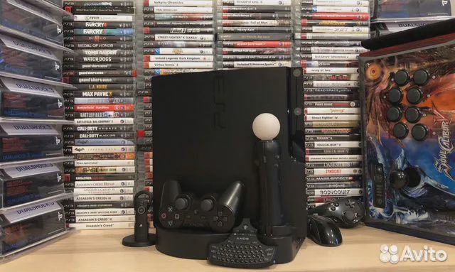 Sony Playstation 3 Slim комплект Move