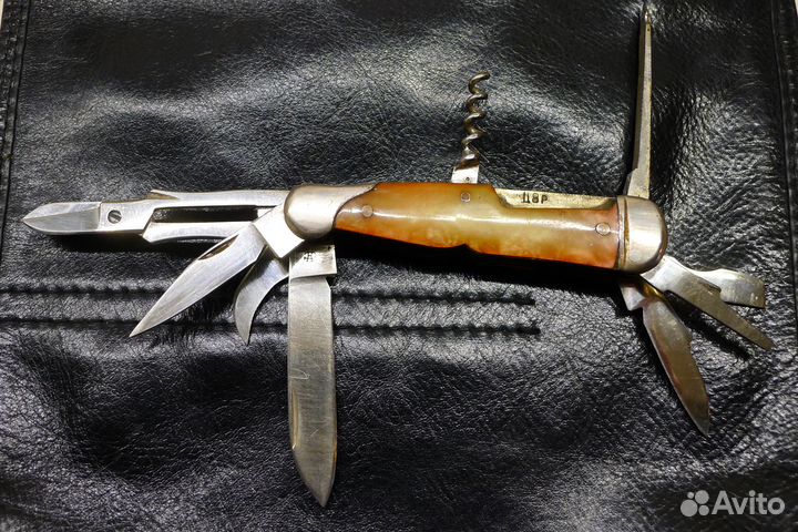 Нож перочинный многопредметный СССР Ворсма