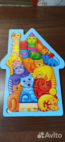 Пазл деревянный 