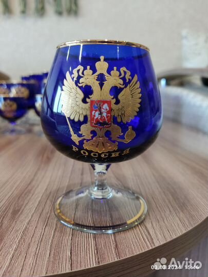 Набор стопок, рюмок, фужеров Россия