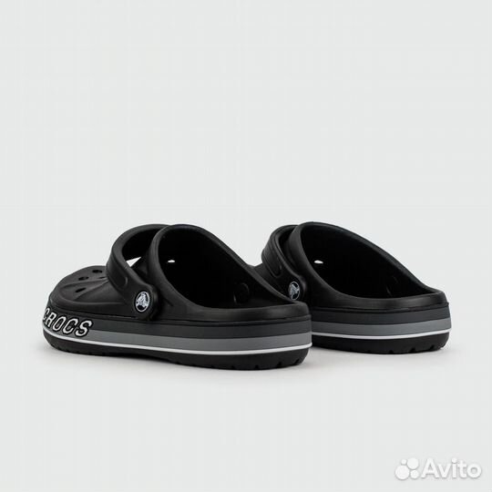 Сабо crocs Bayaband Cloc Black Grey Lines