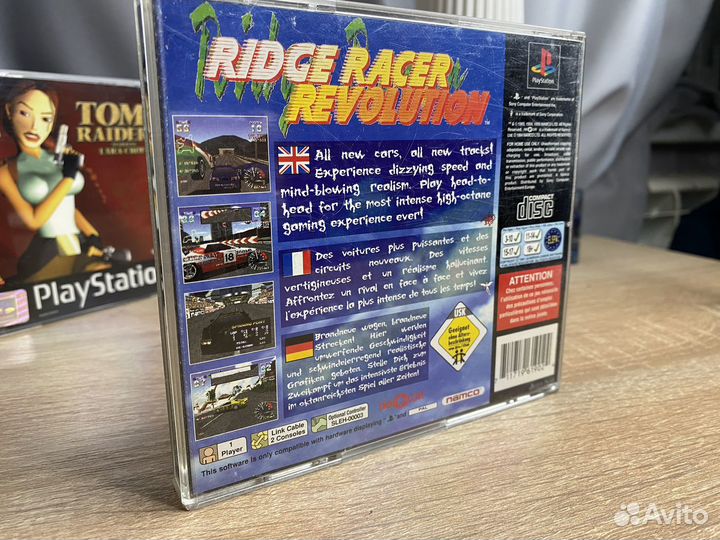 Ridge Racer revolution Ps One лицензия