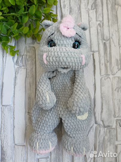 Вязаный дракончик