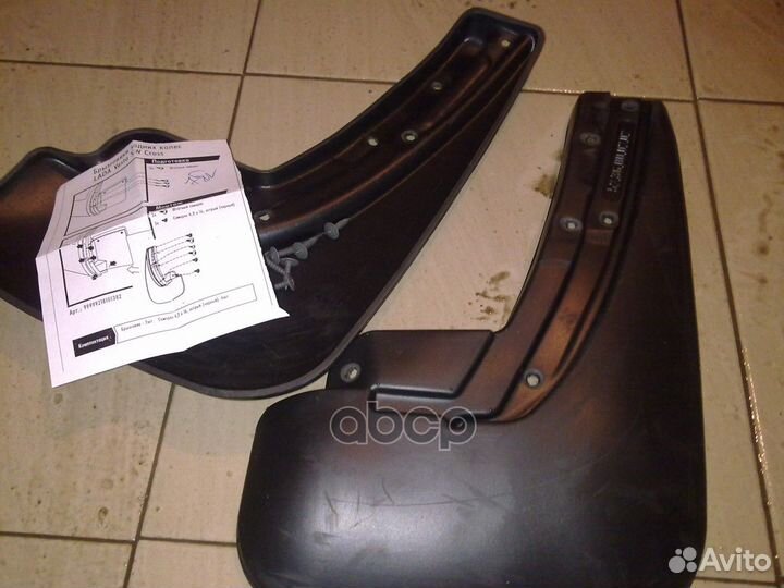 Комплект брызговиков задн LADA: vesta SW cross