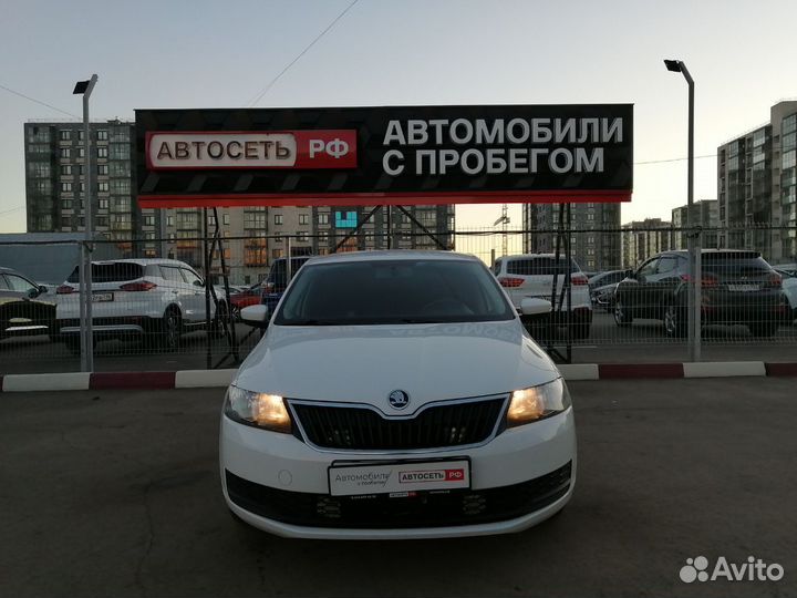 Skoda Rapid 1.6 МТ, 2018, 92 000 км