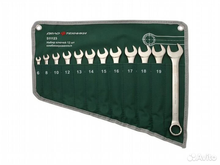 Набор ключей комбинированных 12 шт. 6-22 мм (евро)