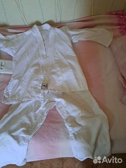 Защита для карате или дзюдо на ребёнка плюс кимоно