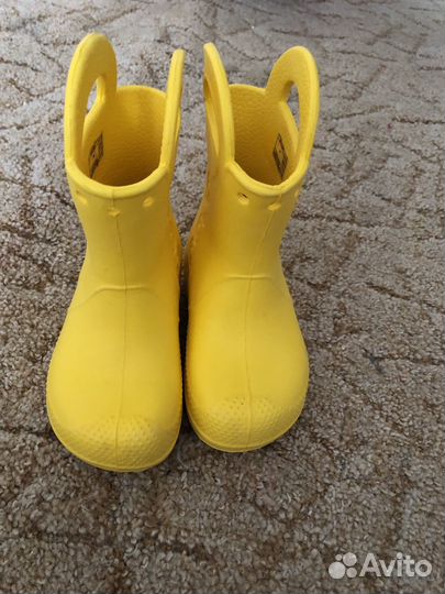 Резиновые сапоги crocs c8