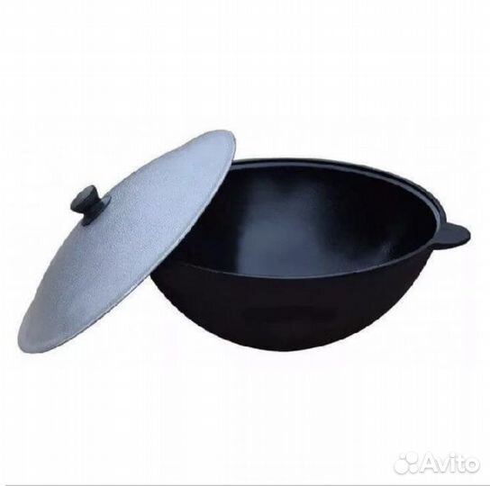 Казан чугунный узбекский