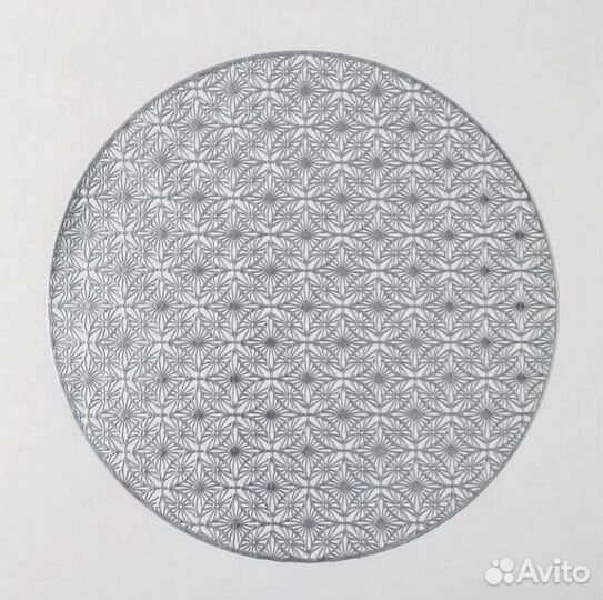 Набор салфеток сервировочных на стол 4шт, d38см