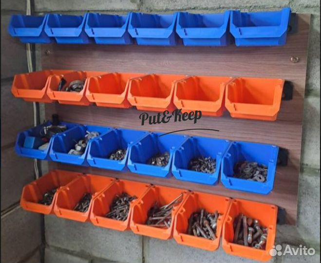 Набор лотков для метизов. (12 штук)