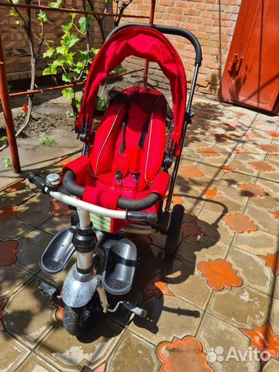 Прогулочная коляска-велосипед