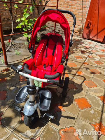 Прогулочная коляска-велосипед