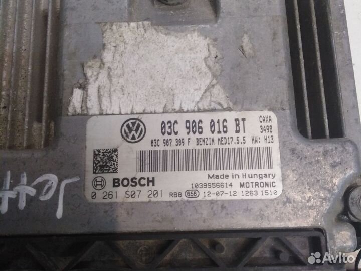 Блок управления двигателем Volkswagen jetta 6