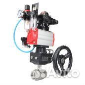 Кран шаровой DN.ru BV3232P(2pc) -FP-T-ISO-H Ду40 Ру63, полнопроходной внутренняя резьба, нержавеющая