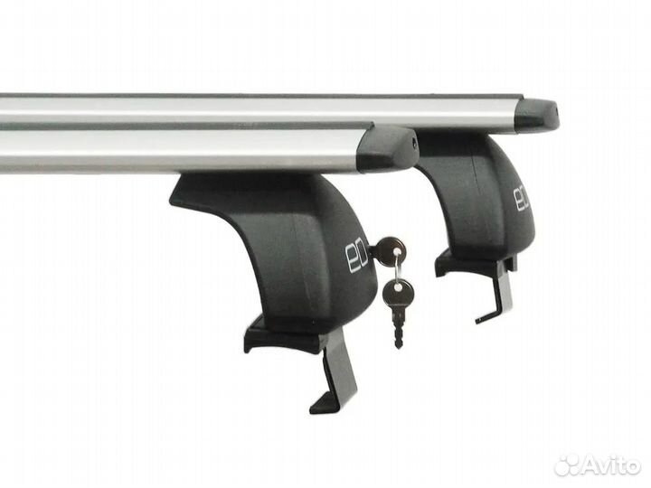 Багажник на крышу Киа Рио 3 хэтчбек (Kia Rio)