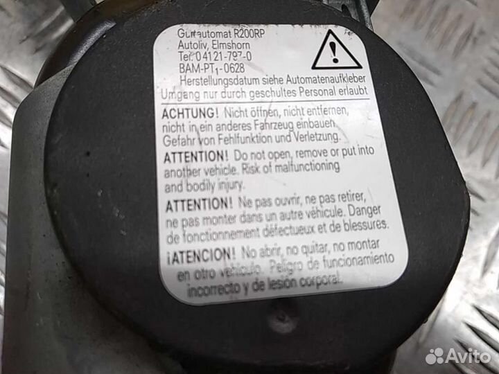 Ремень безопасности с пиропатроном Skoda Superb