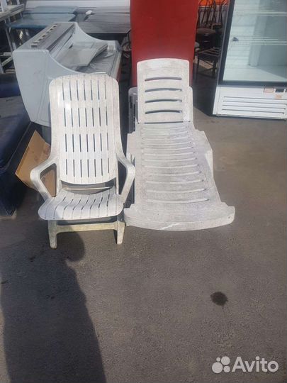 Шезлонг лежак пляжный