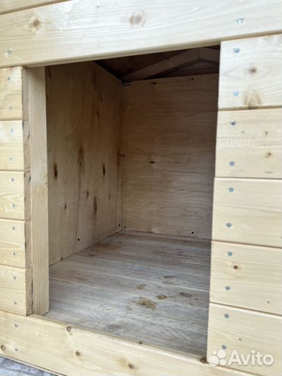 Будка для собаки с утеплением